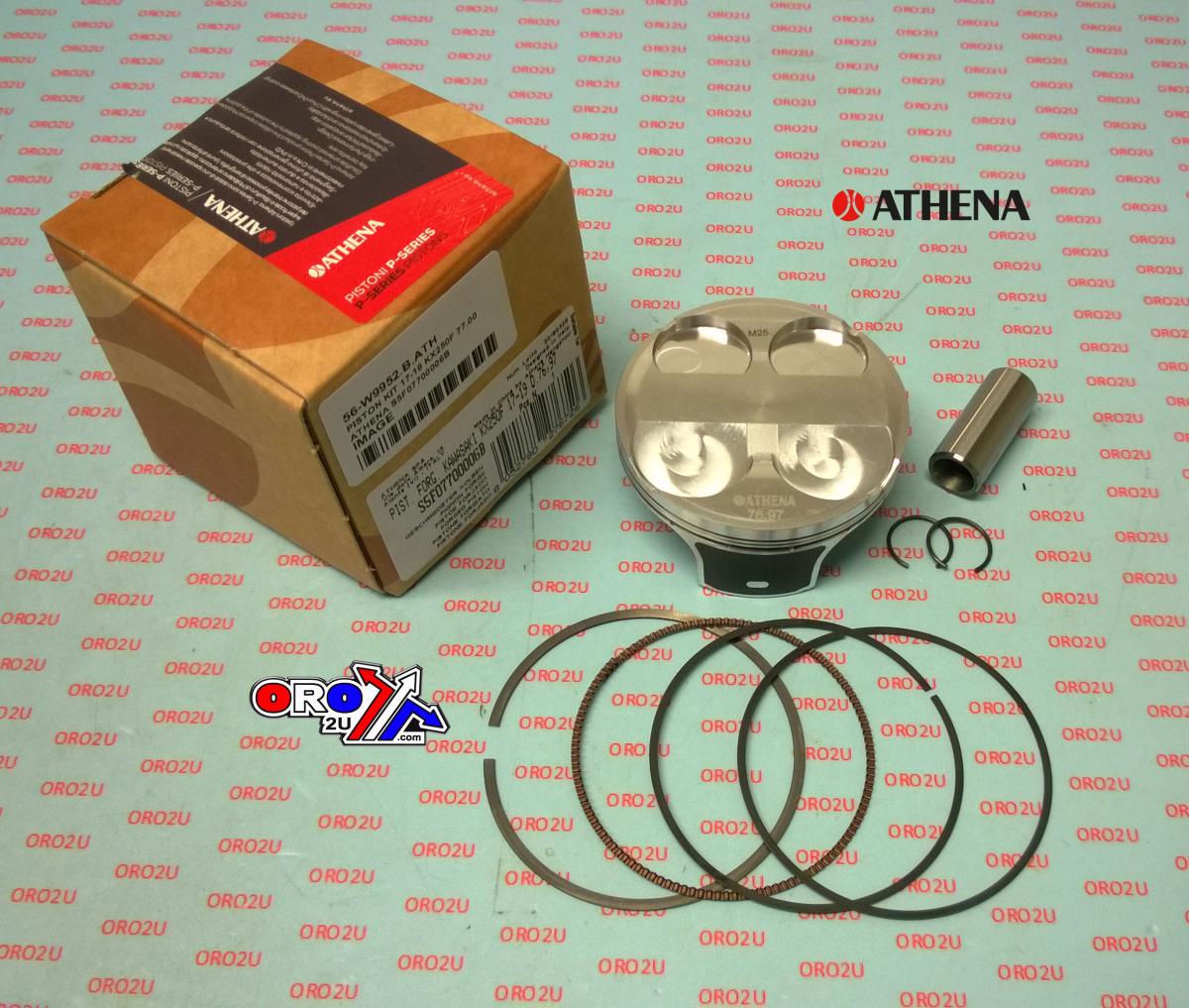 Athena Piston Kit B 77mm Kawasaki KX 250 17-19, Athena S5f07700006b