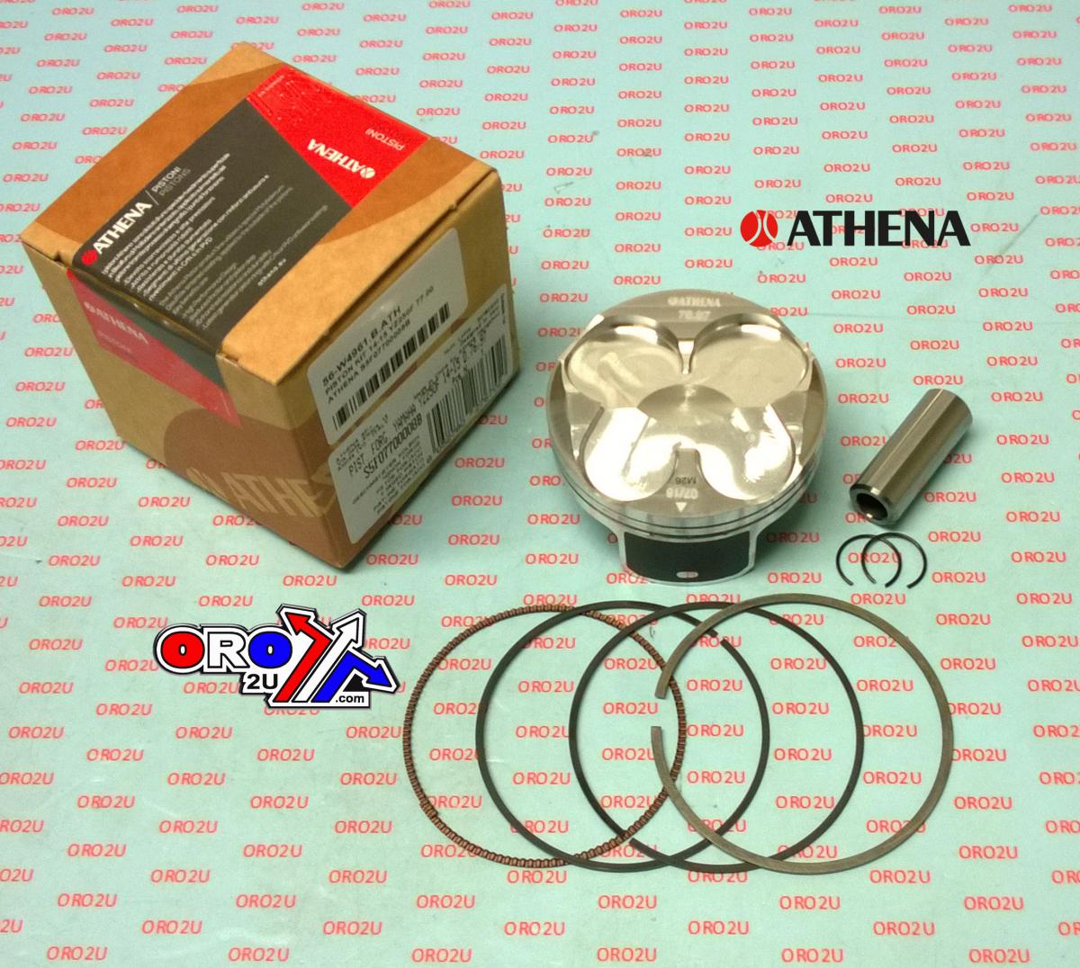 Athena Piston Kit B 77mm Yamaha YZ 250f 14-15, Athena S5f07700008b