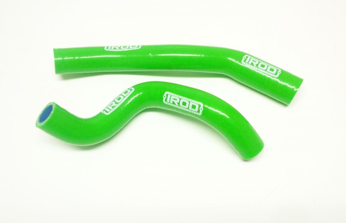 IROD Radiators Hose Kit 06-08 Kfx 450, Silicone Radiator Green, Irod 010504