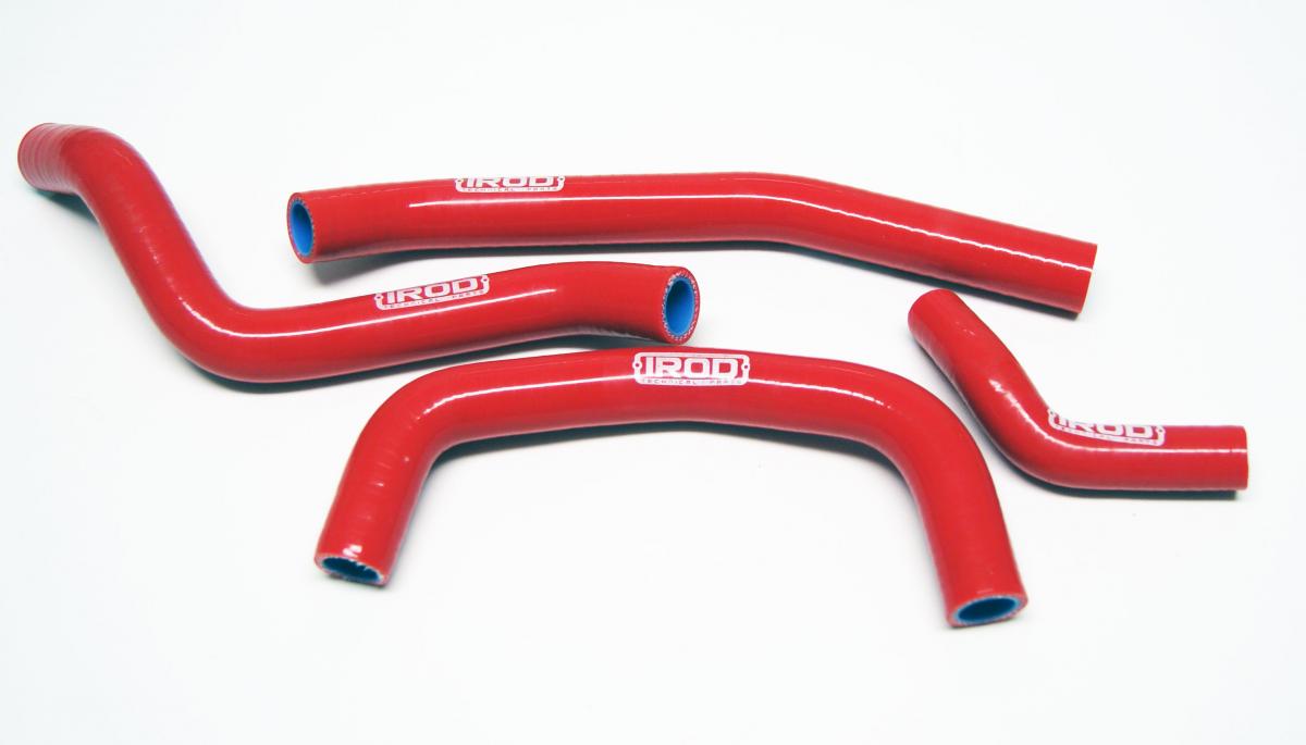 IROD Radiators Hose Kit Honda CRF 250 18-20, Silicone Radiator Red 010112, Irod
