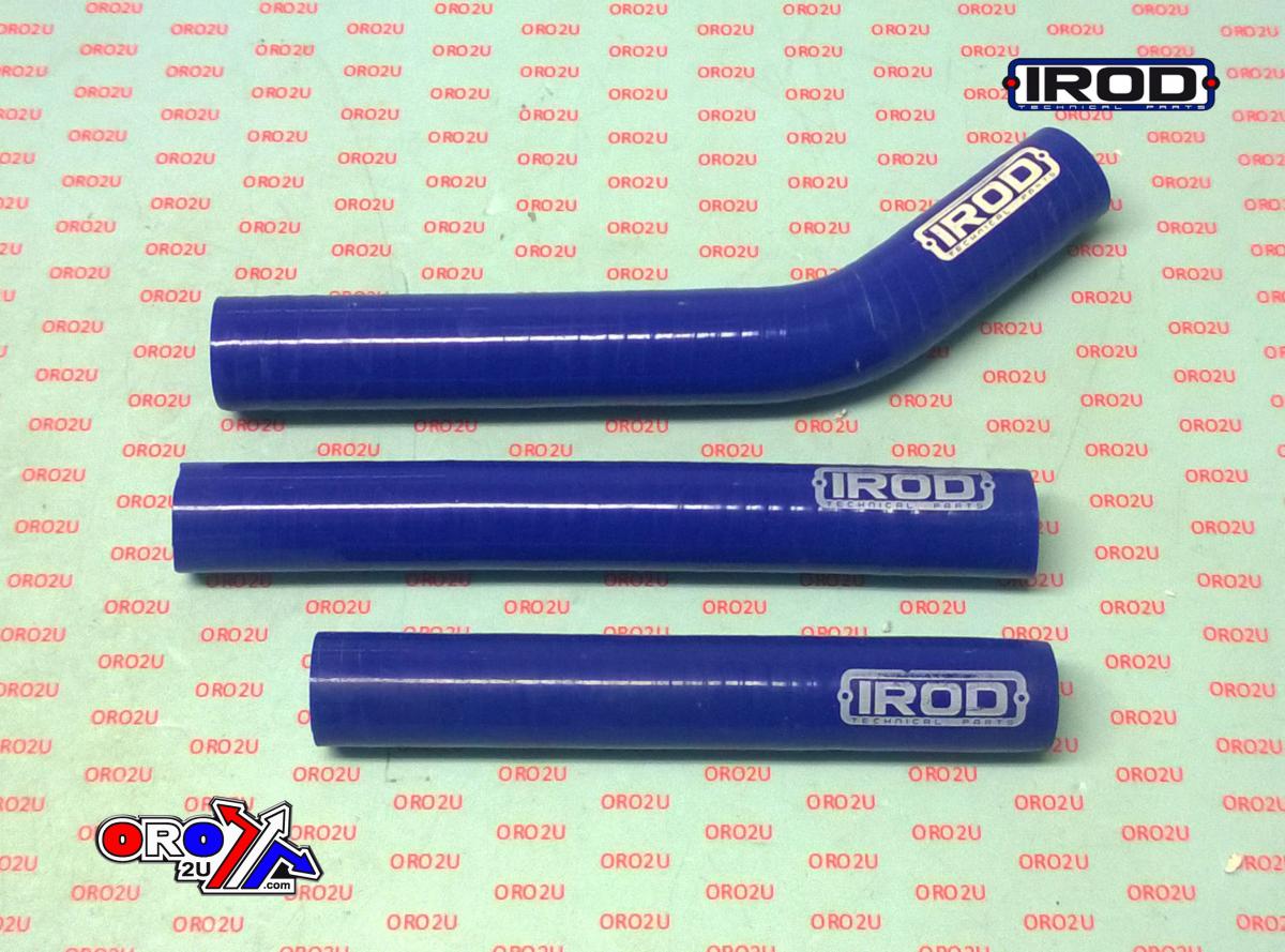 IROD Radiators Hose Kit/3 TC125/144/150 14-15, Silicone Radiator Orange Husq, Irod 010092
