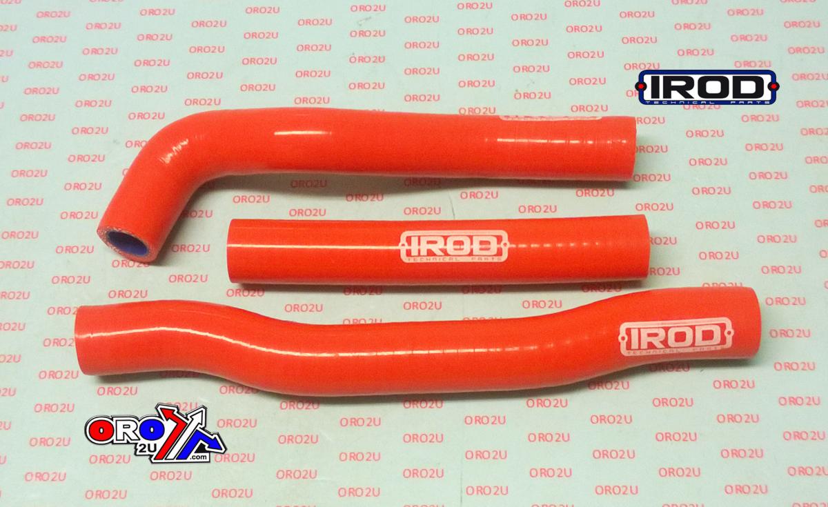 IROD Radiators Hose Kit KTM SX 125 150 16-18, Silicone Radiator Orange 010088, Irod