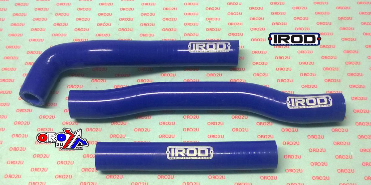 IROD Radiators Hose Kit Husq SX 125 150 16-18, Silicone Radiator Blue 010089, Irod