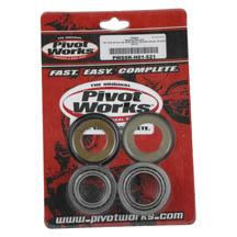 Pivot Works Steering Bearing Kit CR Honda, Pivot Works Pwssk-h01-521, Honda CR125R 90-92, CR250R 90-91, CR500R 90-01, XR650R 00-07