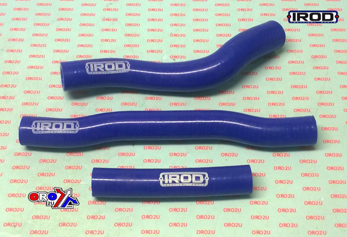IROD Radiators Hose Kit KTM 250/350 16-18, Silicone Radiator Blue 010093, Irod