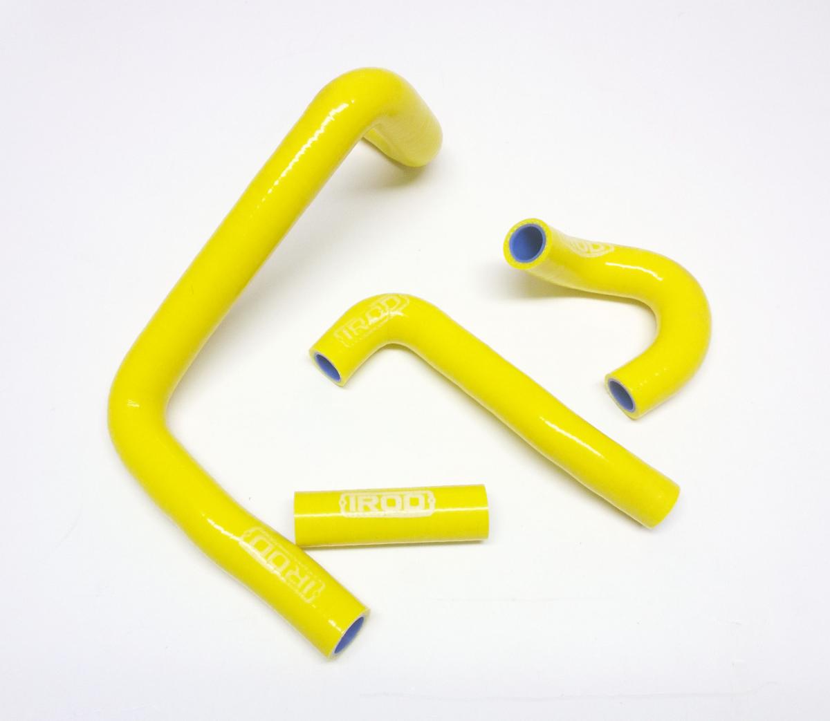 IROD Radiators Hose Kit Suzuki RMZ 450 18-20, Silicone Radiator Yellow 010108, Irod