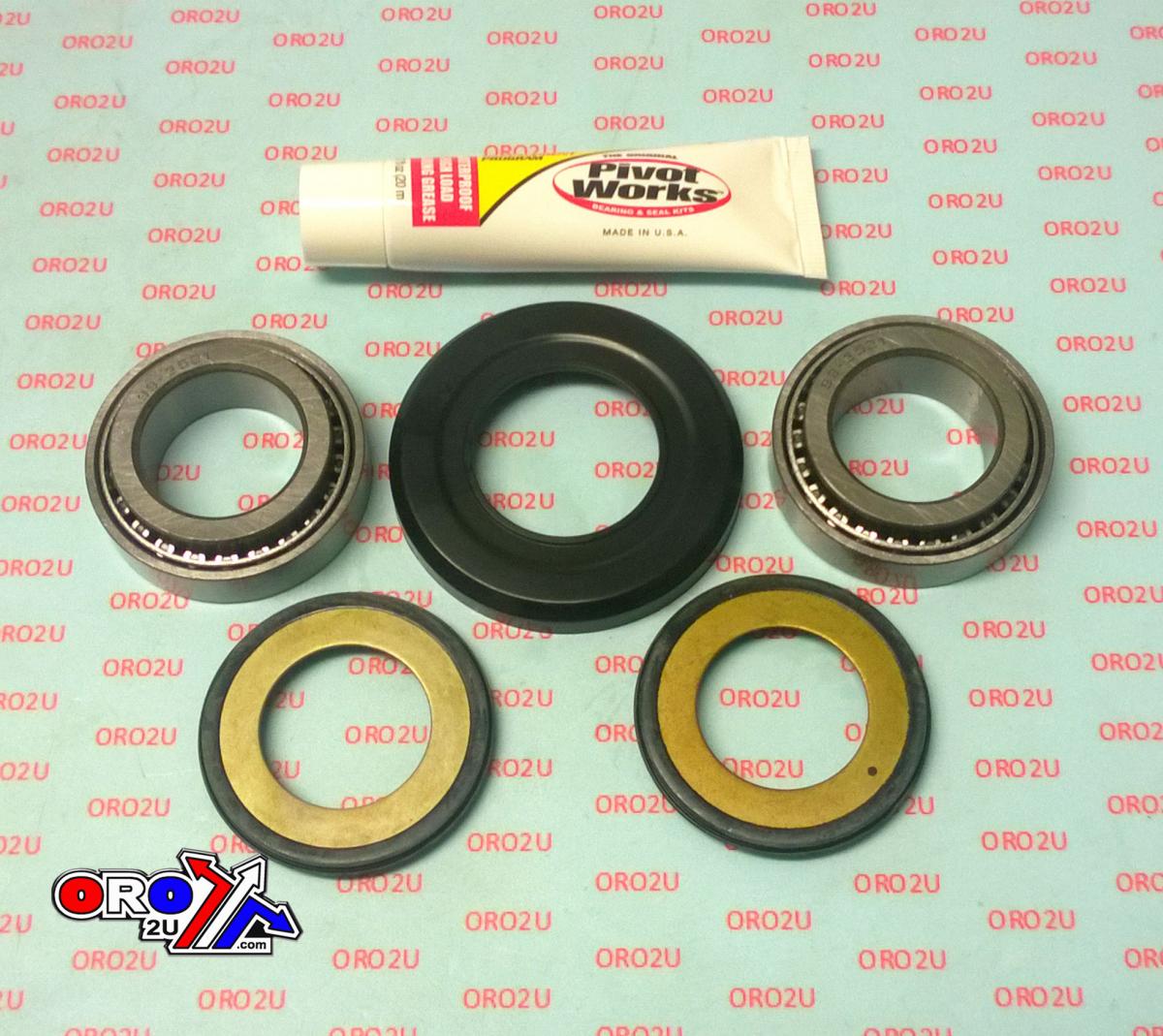 Pivot Works Steering Bearing Kit RMZ Rmx, Pivot Works Pwssk-s12-000, Suzuki RMX450 17-19, RMZ250 13-20, RMZ450 13-20