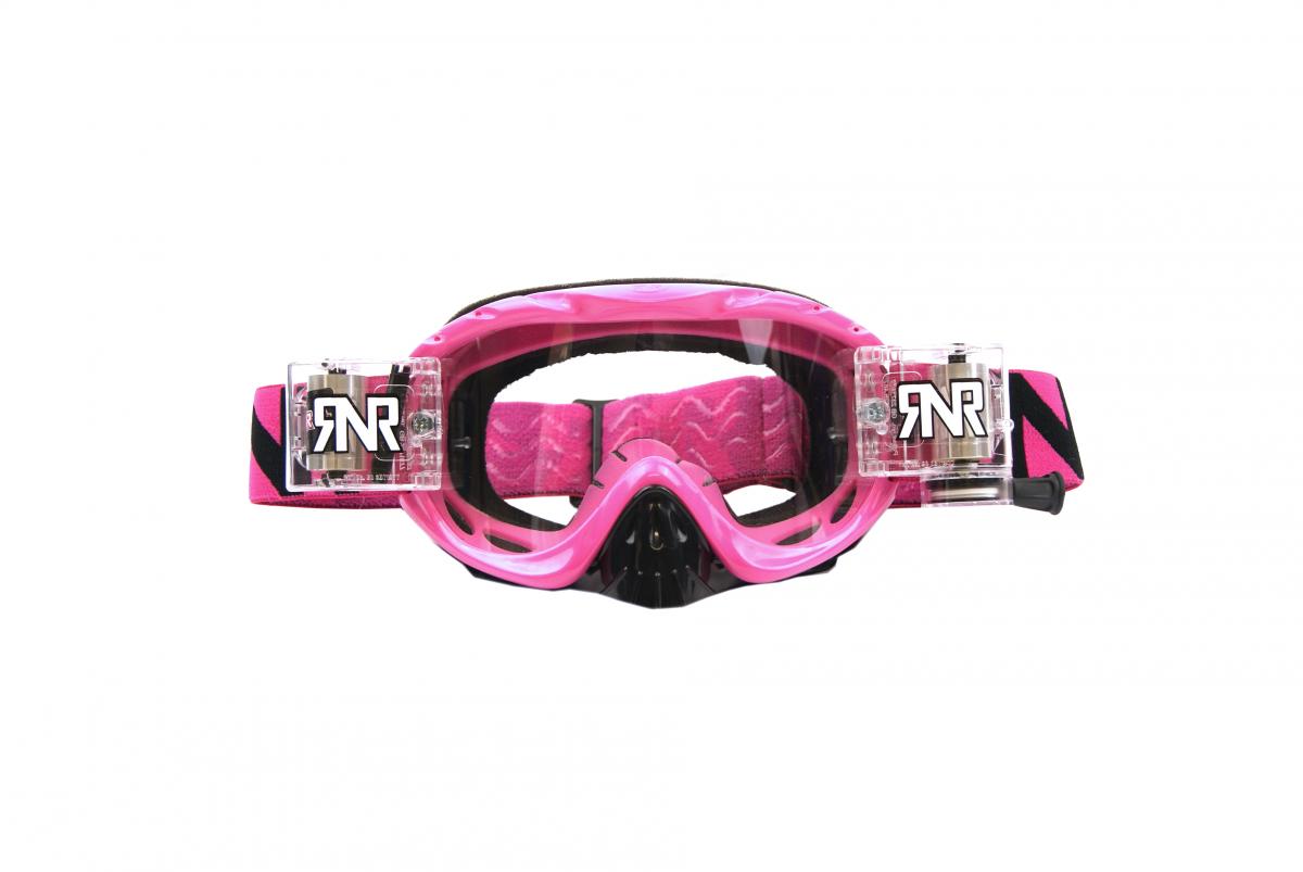 Rip-N-Roll  Rnr Hybrid Pink Fully Loaded Roll Off, Pink Goggle GH49, Roll & Tear Off