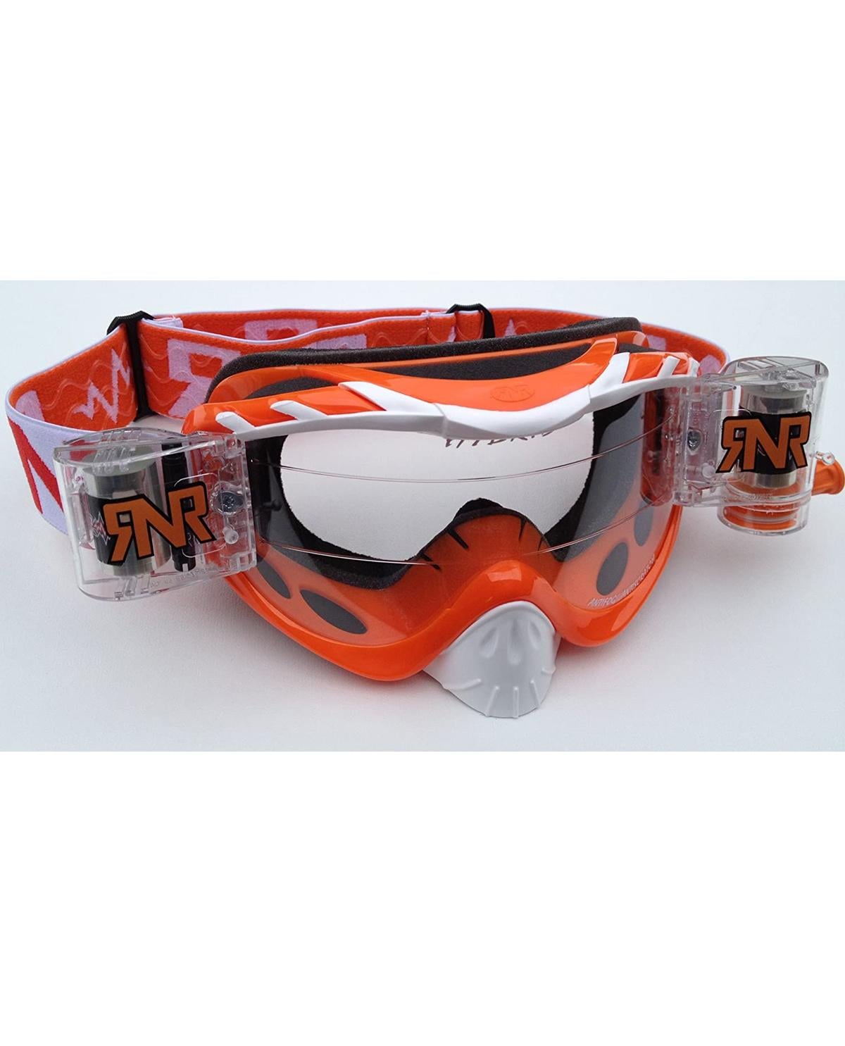 Rip-N-Roll  Rnr Hybrid Red Fully Loaded Roll Off, Red Goggle GH45, Roll & Tear Off