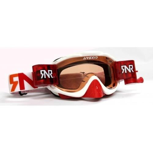 Rip-N-Roll £18+ Vat Whilst Stocks Last, Rnr Hybrid White/red Fully Loaded Roll Off, White/red Limited Edition Goggle GH225, Roll & Tear Off