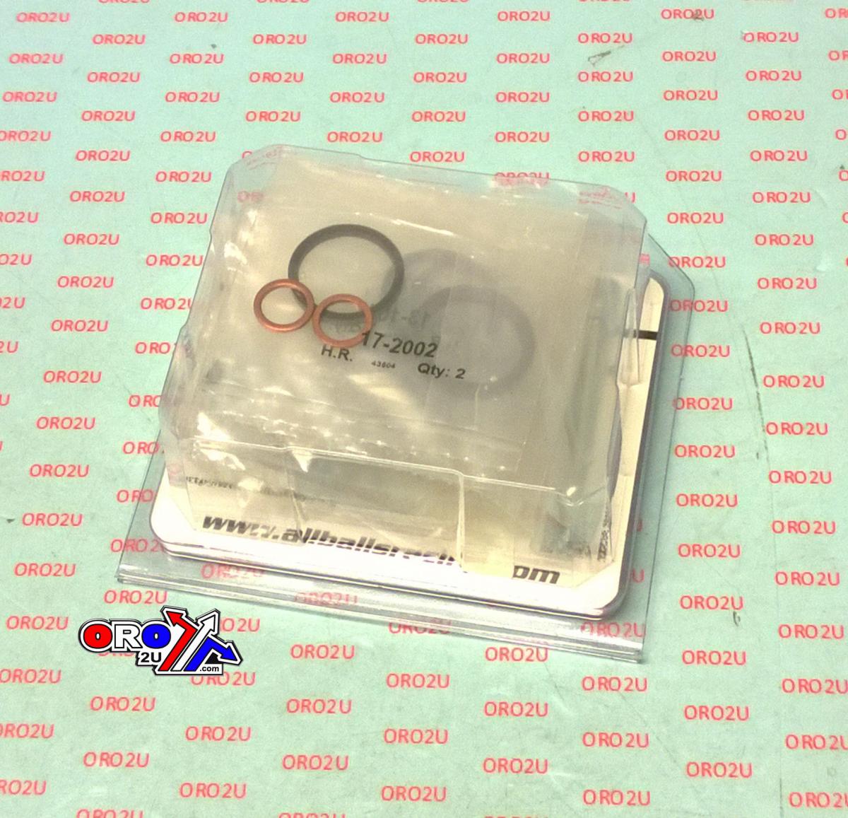 All Balls Racing Brake Caliper Rebuild Kit Allballs, Allballs 18-3269 Hon Nss 250 01-07 Front