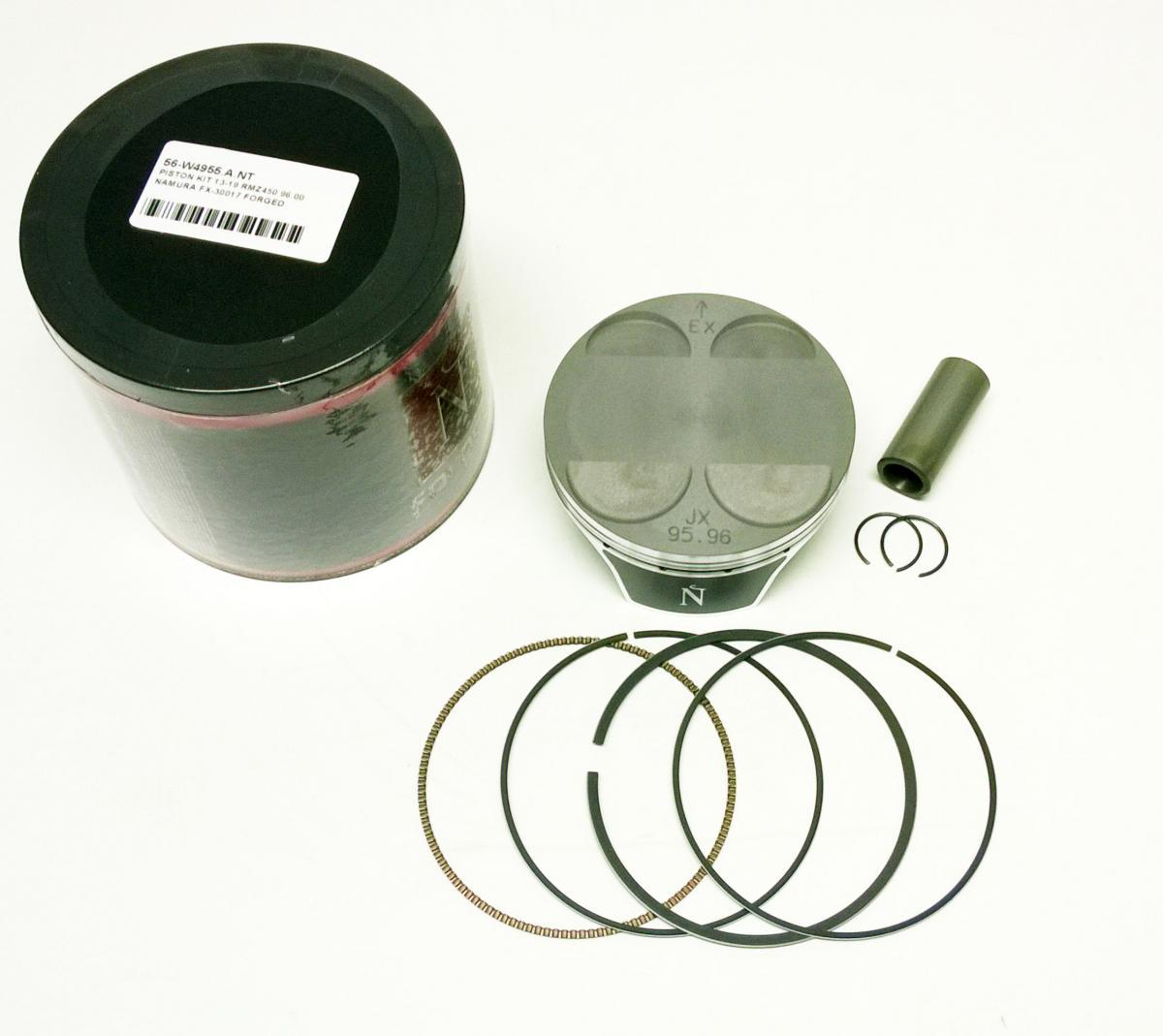 Namura Technologies Piston Kit 13-24 RMZ450 96.00, Namura FX-30017-b Forged