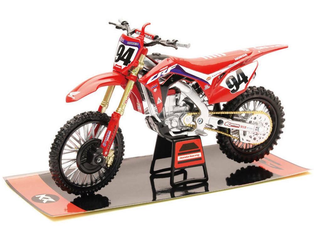 NewRay Model Die Cast Honda Hrc Team, CRF 450 R Ken Roczen #94, Scale 1:12, Newray 58263