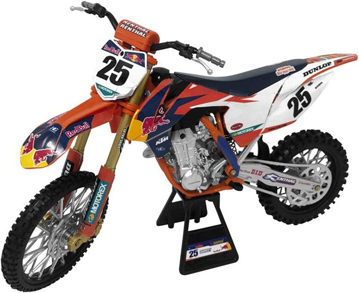 NewRay Model Die Cast Red Bull KTM, SXF 450 Marvin Musquin #25, Scale 1:6, Newray 49633