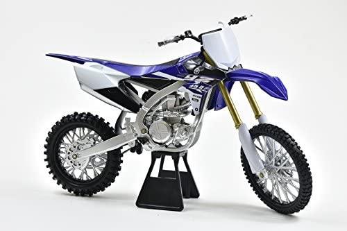 NewRay Model Die Cast Yamaha YZ450F 2017, Blue and White, Scale 1:6, Newray 49643