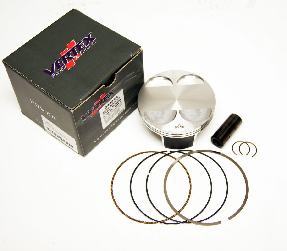 Vertex Piston Kit Vertex 96.0 a Suzuki RMZ 450 18-22, Vertex 24284a Compr 12,5:1