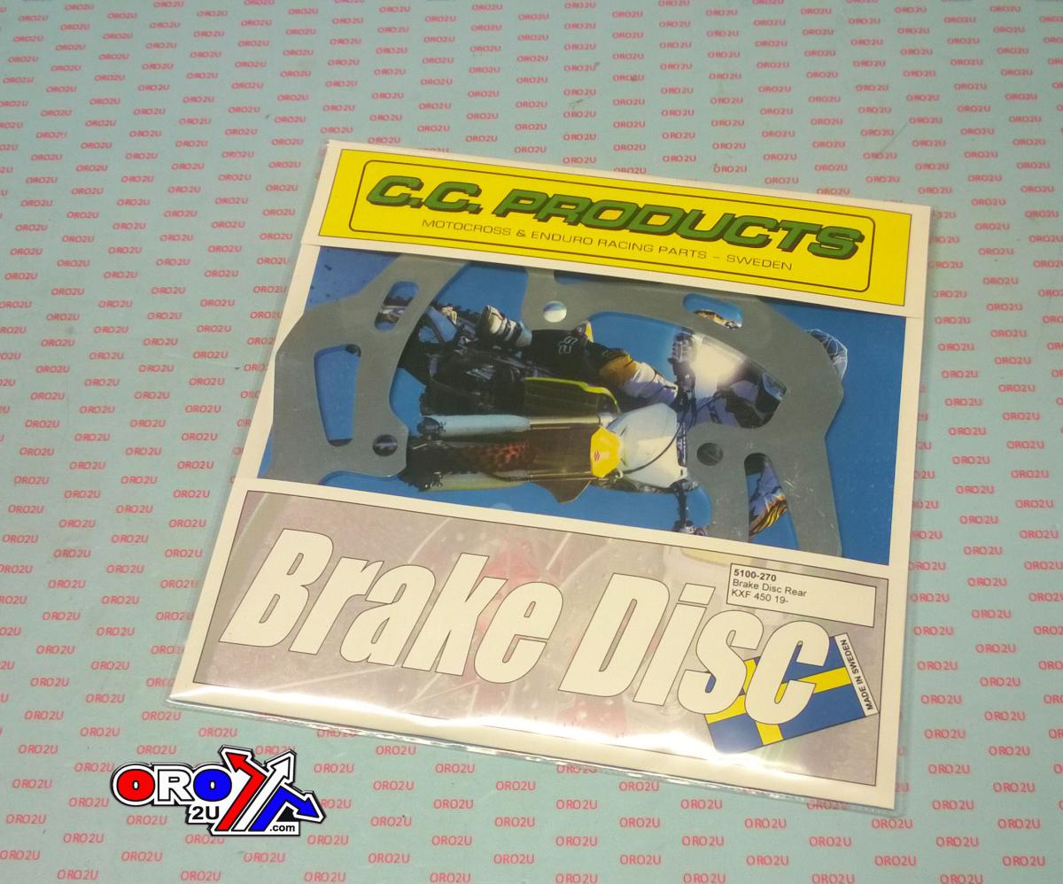 CC Products Disc Brake Rear KX450F 2019, Cc Products 5100-270