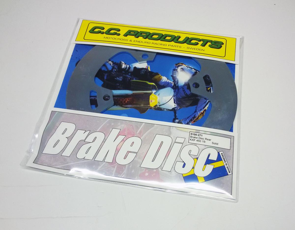 CC Products Disc Brake Rear Solid KX450F 2019, Cc Products 5100-271