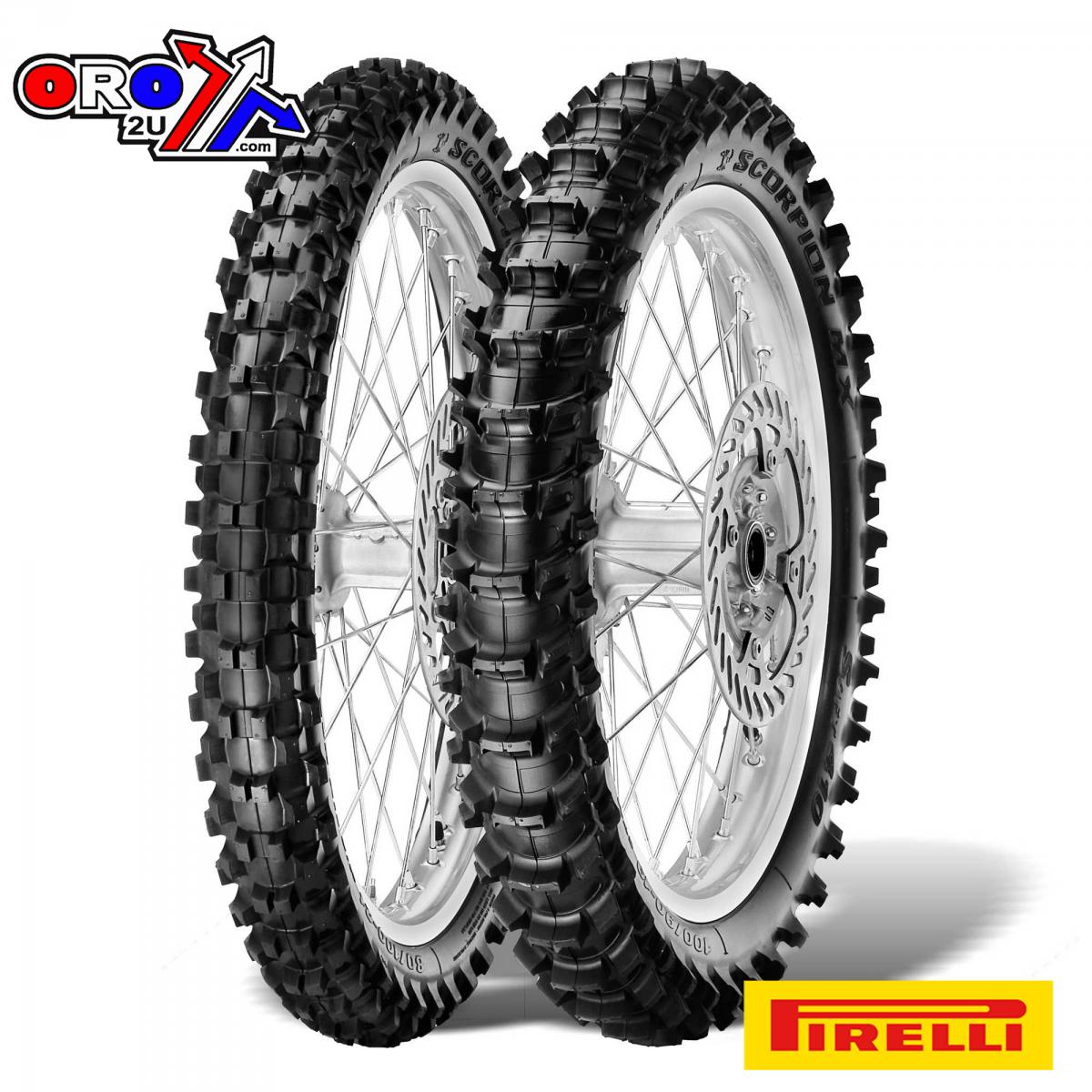 Pirelli 19-100/90 Scorpion MX Soft 57m, MX Tyre Soft Scorpion