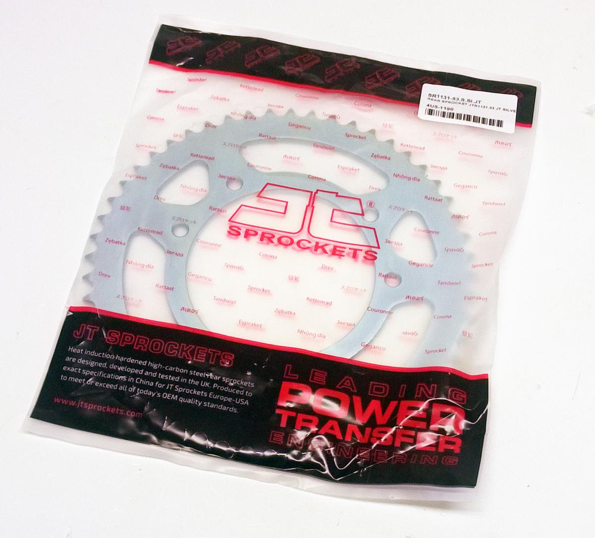 JT Rear Sprocket Jtr1131.53 Jt Silver