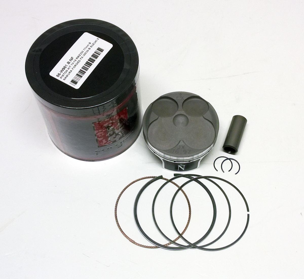 Namura Technologies Piston Kit 10-18 RMZ250 77mm B, Namura Forged FX-30039-b Suzuki B