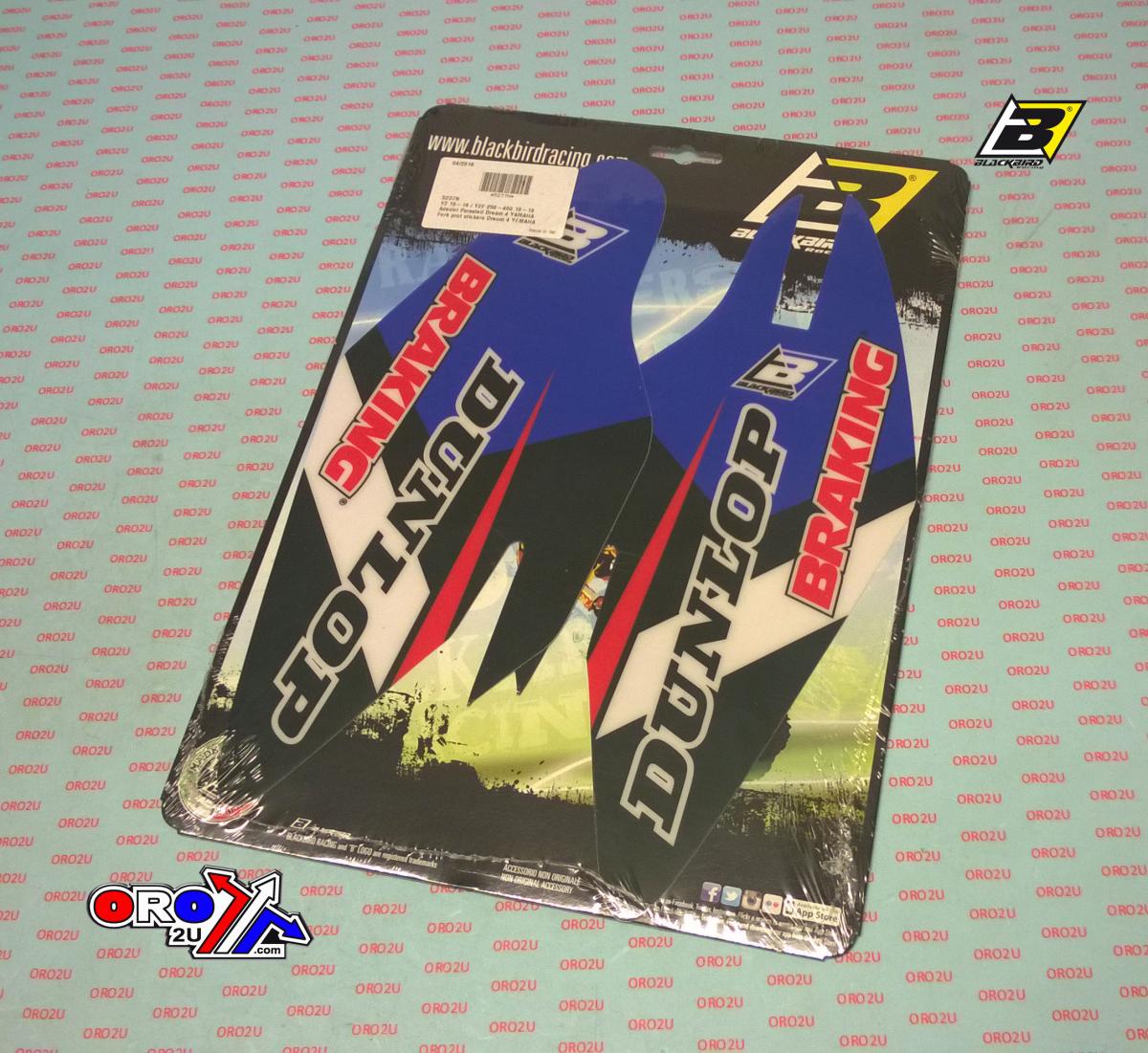 Blackbird Graphics 10-22 YZF Fork Decals, Blackbird 5237n
