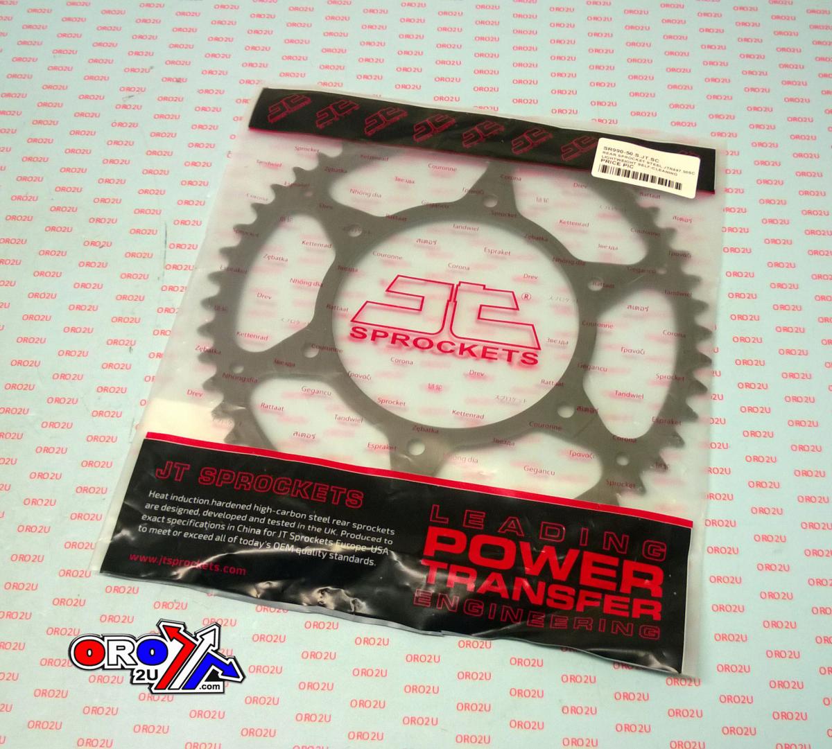 JT Rear Sprocket Steel JTR897.50sc, Lightweight Self-cleaning, Jtr89750, JTR897.50 SR897-50