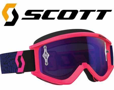 Scott Goggles Scott Goggles Recoil Xi Pink/blue/flu Chro Wks, 246485-5406281 One Off Price To Clear, *bankrupt Stock, When There Gone There Gone !!!!