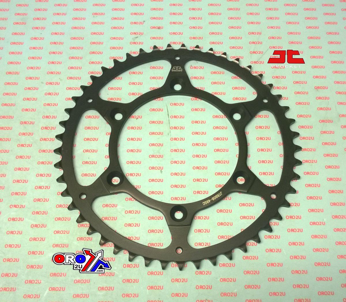JT Rear Sprocket Steel JTR808.49sc, Lightweight Self-cleaning