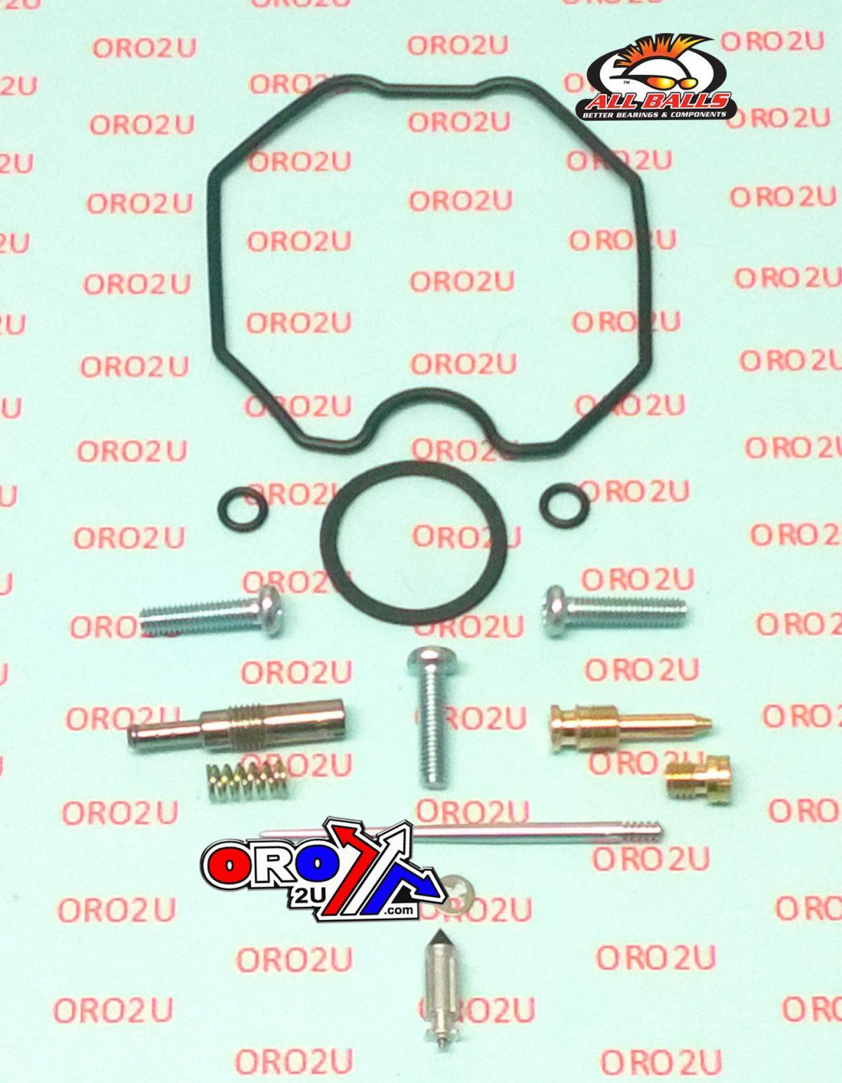 All Balls Racing Carburetor Rebuild Kit 94-97 Hon TRX200, Allballs 26-1599 ATV