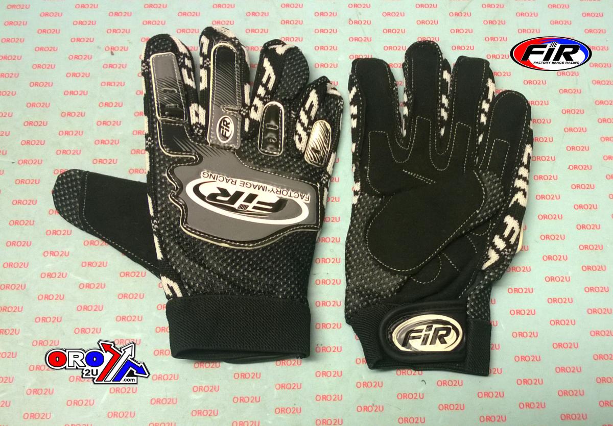 FIR Adult School Boy Gloves - Size 7 Xs - Black