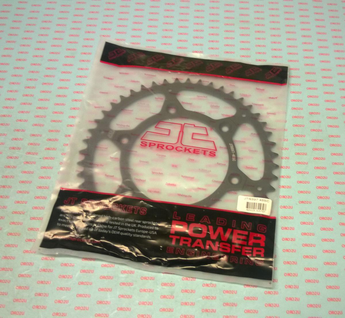 JT Rear Sprocket Steel JTR897.48sc Jt, Lightweight Self-cleaning, JTR897.48sc SR897-48sc