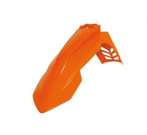 Rtech Plastics Front Fender Vented 2016-22 SX/SXF Orange, Rtech R-paKTMar9916