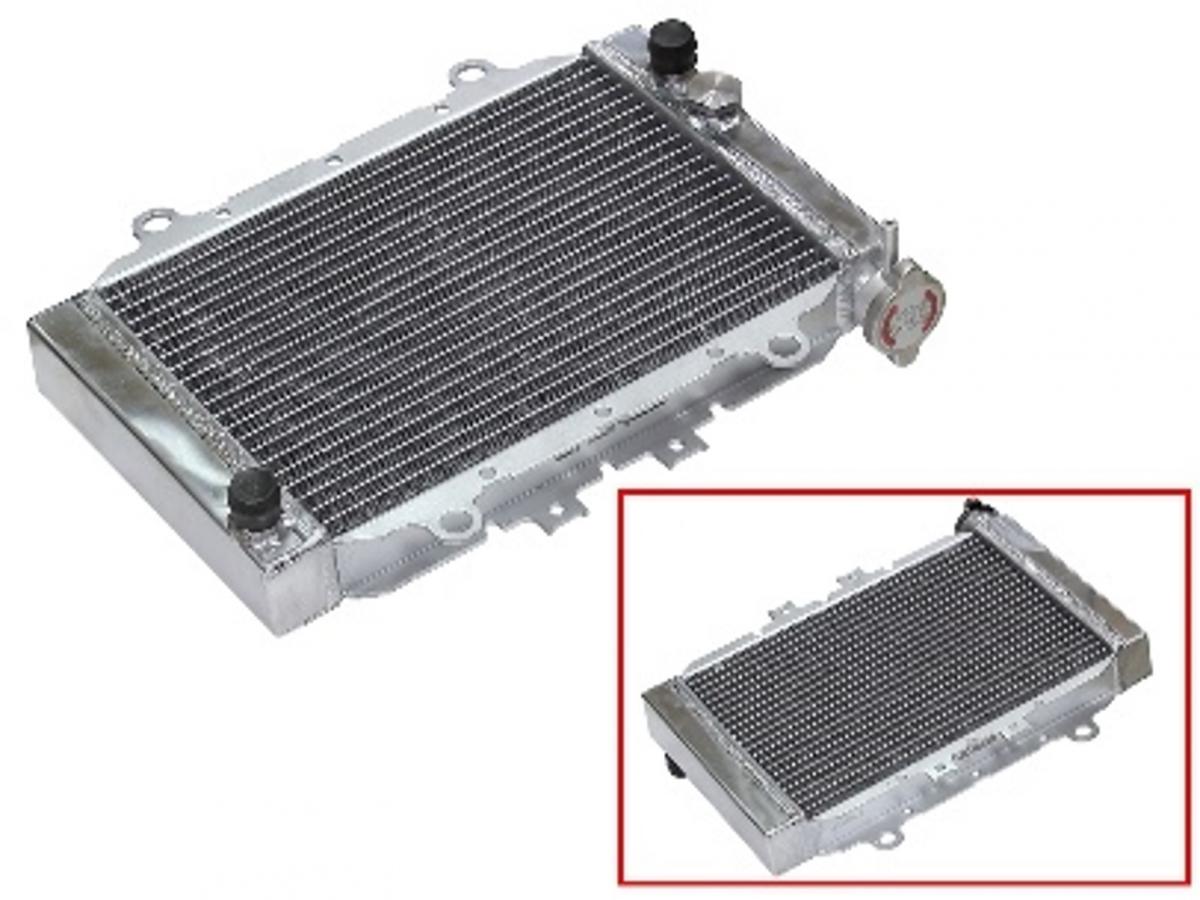 Psychic Radiator Aluminium Oversized 40mm Core, Yamaha ATV 5nd-e2460-01 Ac-10019