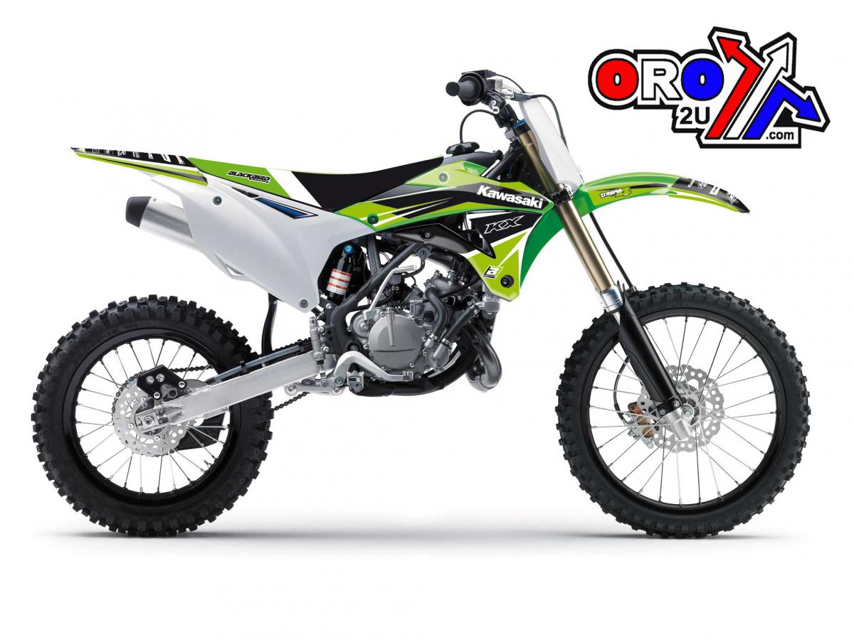 BLACKBIRD 14-21 KX85 DREAM-4 2422N, BLACKBIRD DECAL KIT KAWASAKI