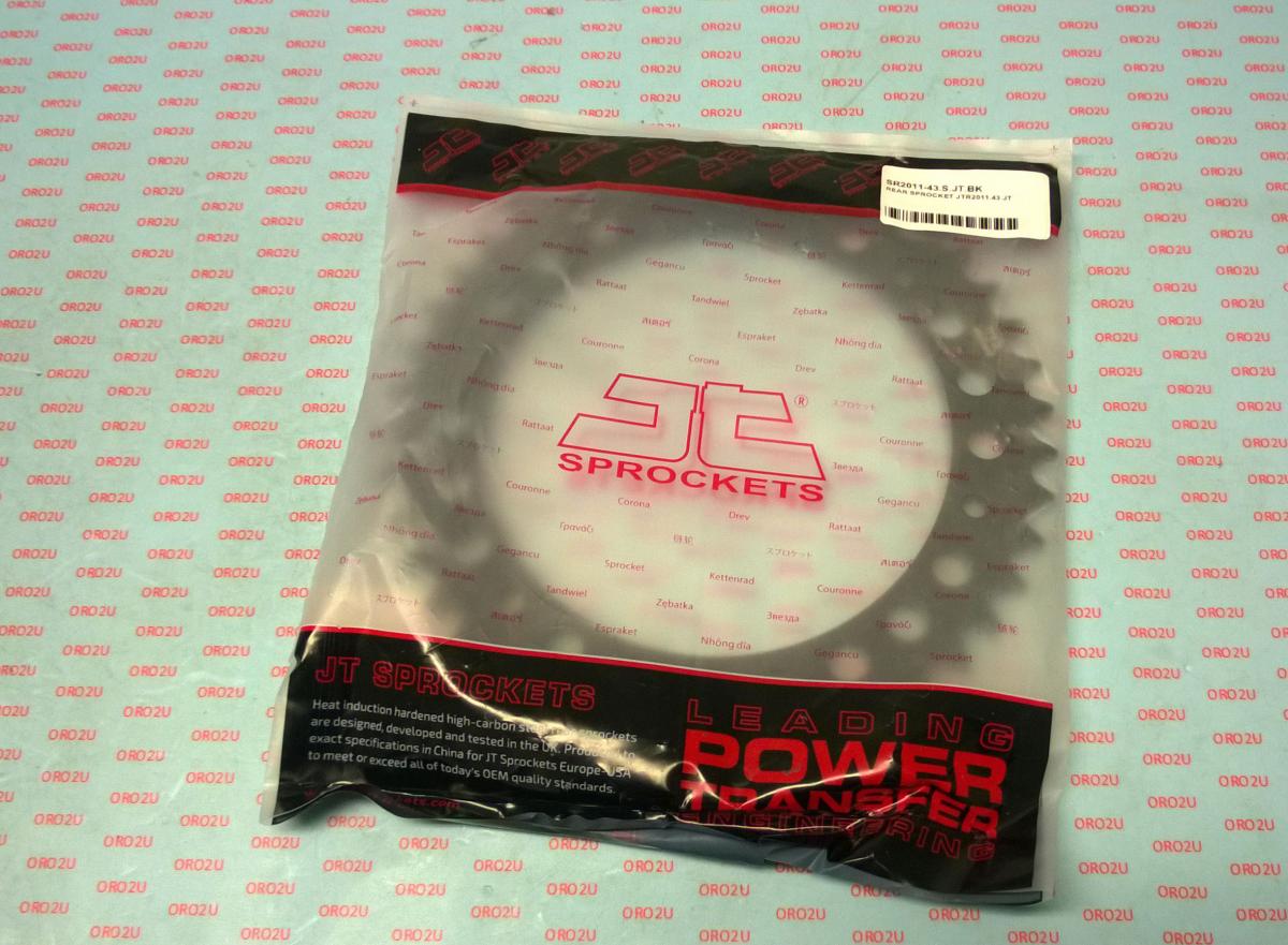 JT Rear Sprocket Jtr2011.43 Jt Black