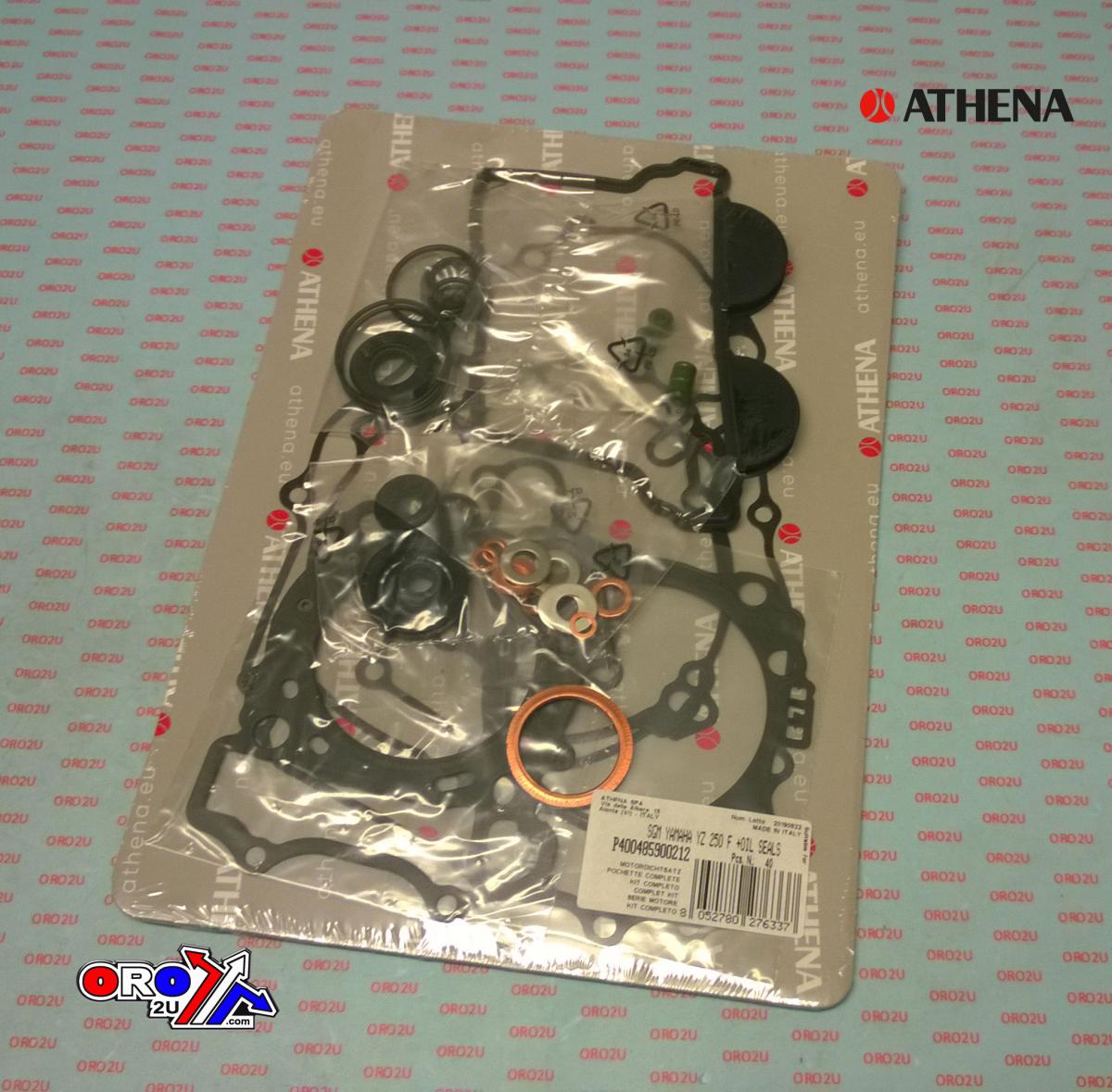 Athena Complete Gasket Kit Yamaha WR/YZ 250 19-24, Athena P400485900212 Fantic Xef 250 2021-23