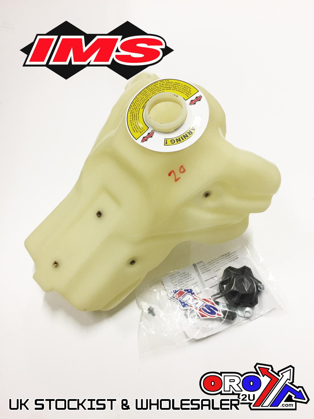 IMS Products Ims Fuel Tank 3.2 Gal Natural Screw Cap, Honda CRF450X 2005-2017, 112242-n2