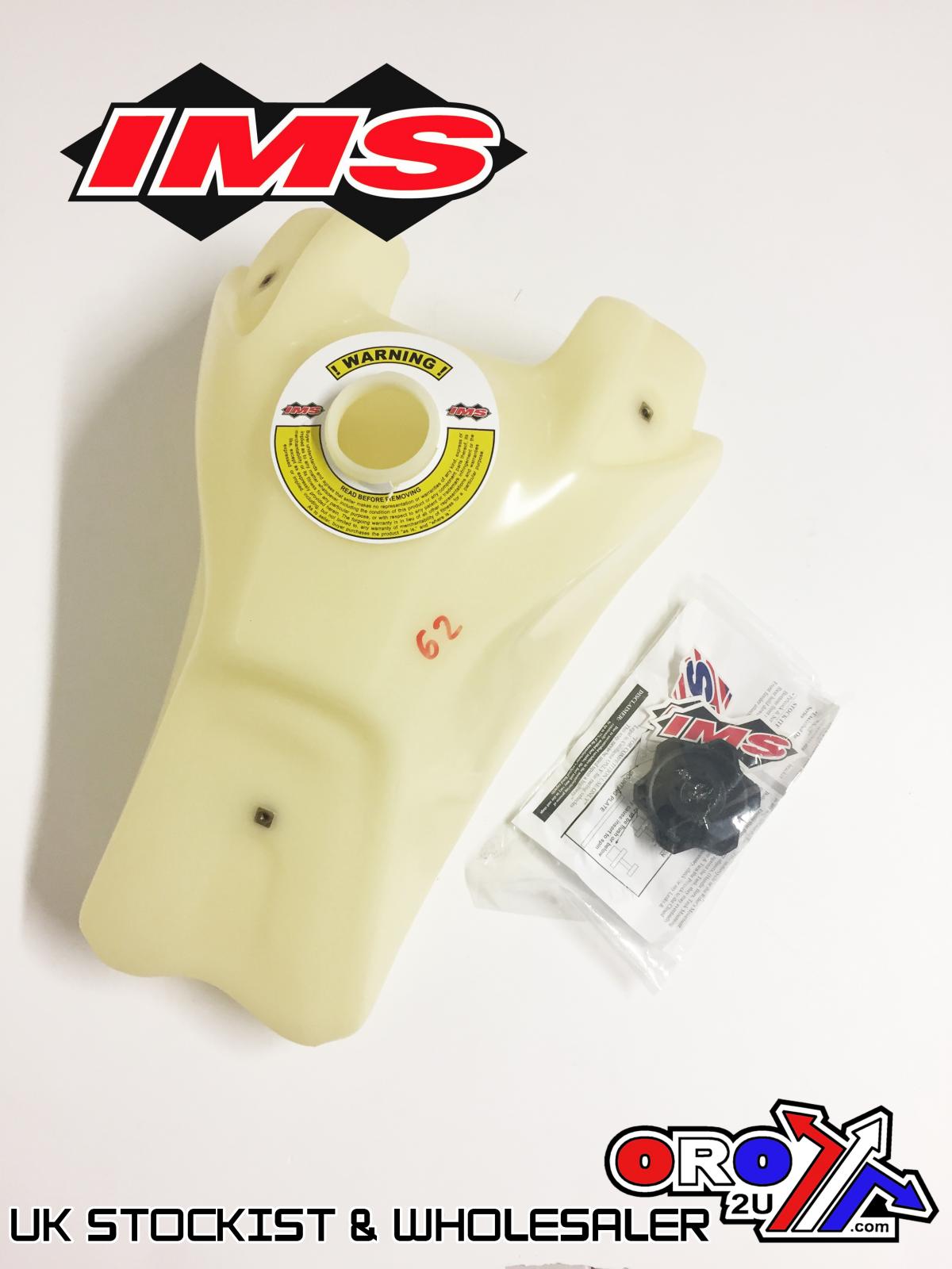 IMS Products Ims Fuel Tank 3.7 Gal Natural Screw Cap, Honda TRX450R 2008-2015, 122231-n2