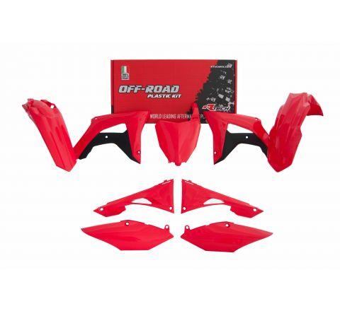 Rtech Plastics Plastic Kit Rwe CRF250R 19-21 / CRF450R 19-20, Rtech R-kitcrf-rwe-519, Works Edition