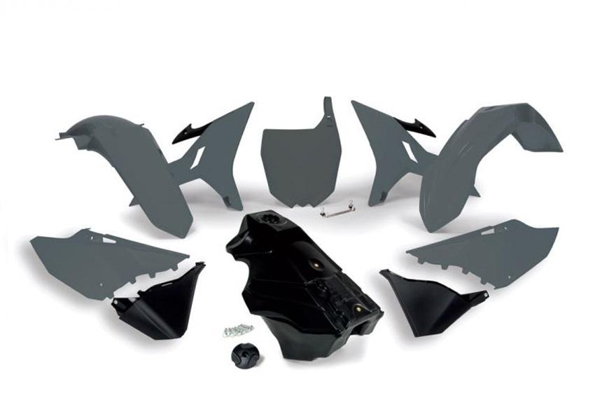 Rtech Plastics 2016 Conversion Kit & Black Tank 2002-2018 YZ 125-250 2016-2018 WR-yzx 250 Rtech R-kityz0-gr0-016