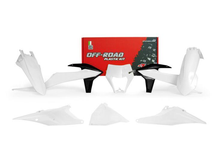 Rtech Plastics Plastic Kit/6 2020-23 EXC/EXC-f Wh/wh/bk, Rtech R-kitKTM-bn2-520, Erzbergrodeo