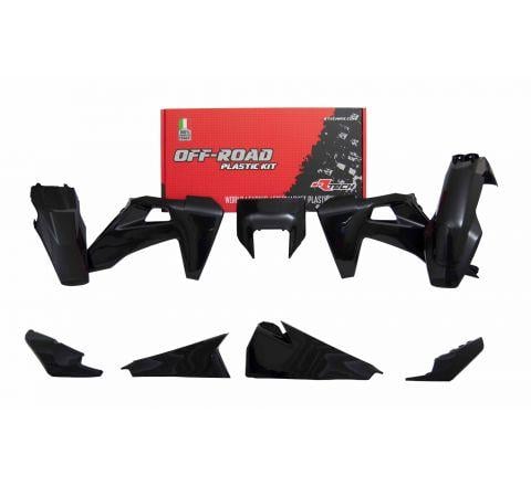 Rtech Plastics Plastic Kit/6 2020-23 TE/FE Black, Rtech R-kithsq-nr0-520