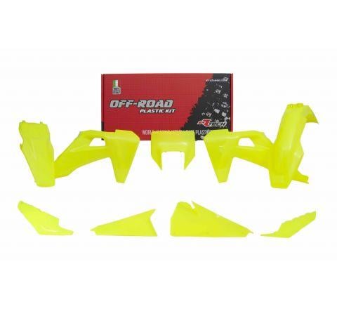 Rtech Plastics Plastic Kit/6 2020-23 TE/FE Neon Yellow, Rtech R-kithsq-gf0-520