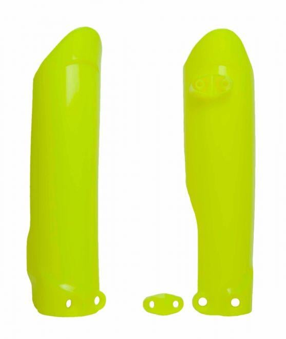 Rtech Plastics Lower Fork Guards 19-25 KTM SX65, TC65 19-25, Neon Yellow, Rtech R-psKTMgf1965