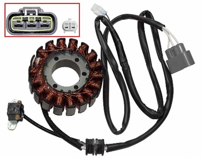 Bronco Stator Coil Yamaha YFM700 Grizzly 2016-2018 YFM700 Kodiak 2016-2018, Bronco at-01491, B16-h1410-00-00