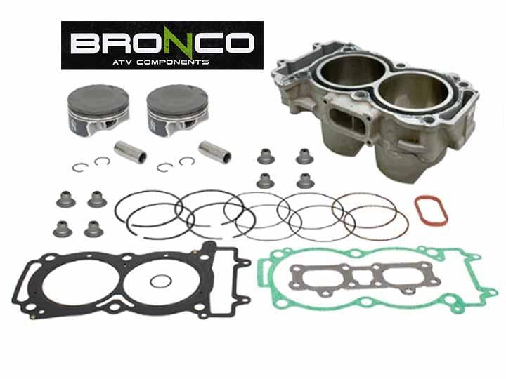 Bronco Cylinder Kit 93mm RZR Xp1000 17-19, Bronco At-09481k Std, 3023156 Ca-50003k