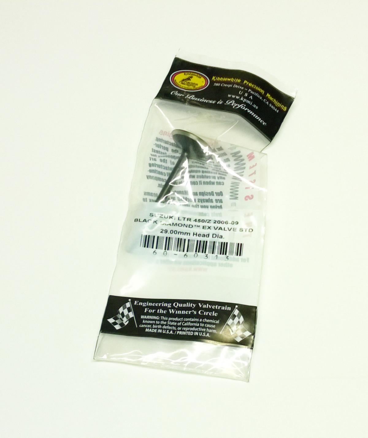 Kibblewhite Valve Exhaust 12912-45g11, Lt-r450 Kibblewhite 60-60313, 12922-35g00