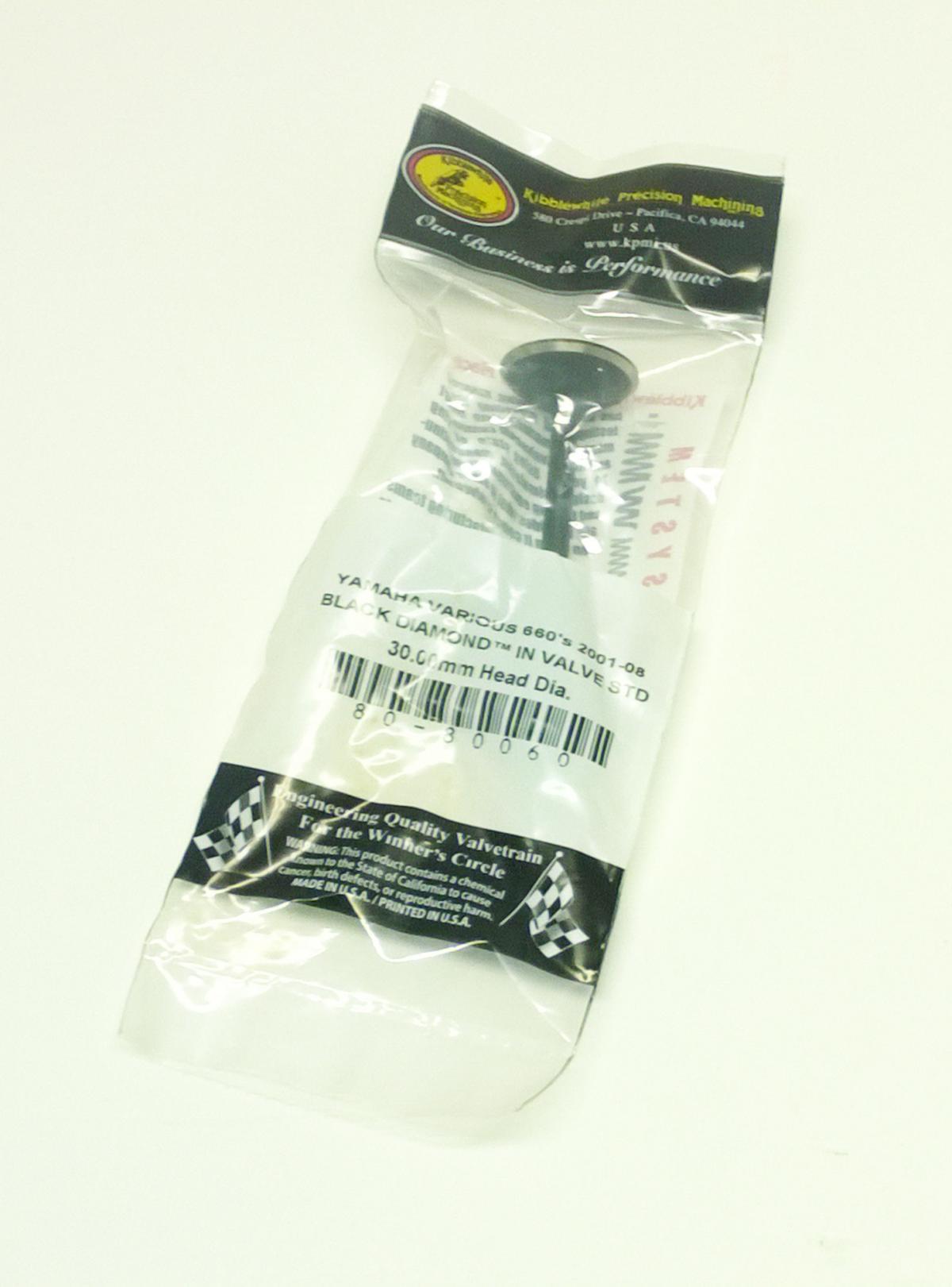 Kibblewhite Valve Intake YFM660 ATV, 80-80060, 3yf-12111-00-00