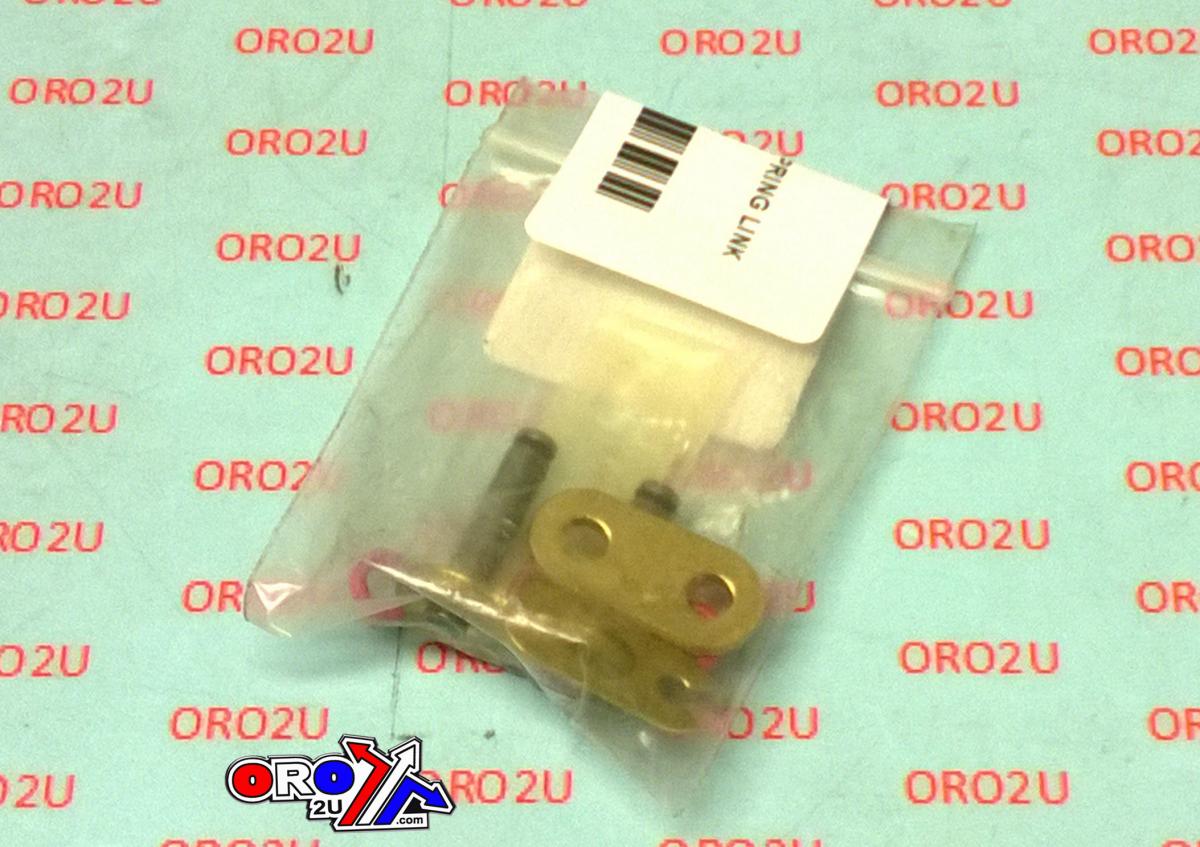 JT Drive Chain Spring Link O-ring 428hpo Gold Jtcl428hpogbs
